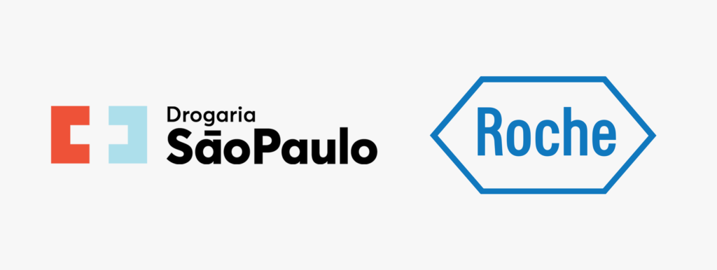 Logos DSP e Roche (1) (1) Drogaria São Paulo e Roche Brasil